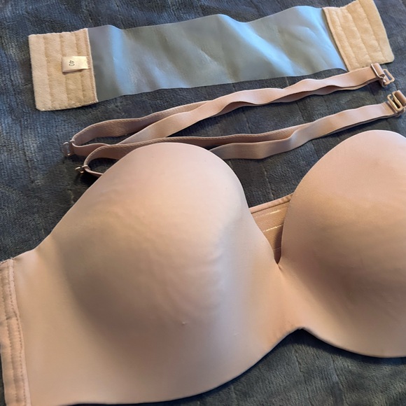 2 PR STRAPLESS OR REG BRA LANE BRYANT 40D - Picture 6 of 7